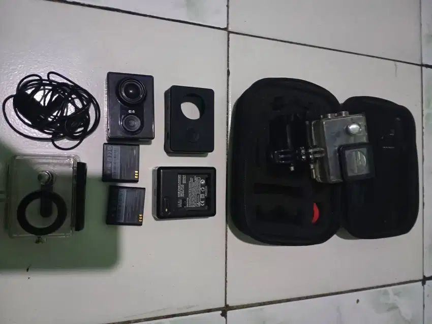 Kamera Xiomi yi action camera kondisi bagus