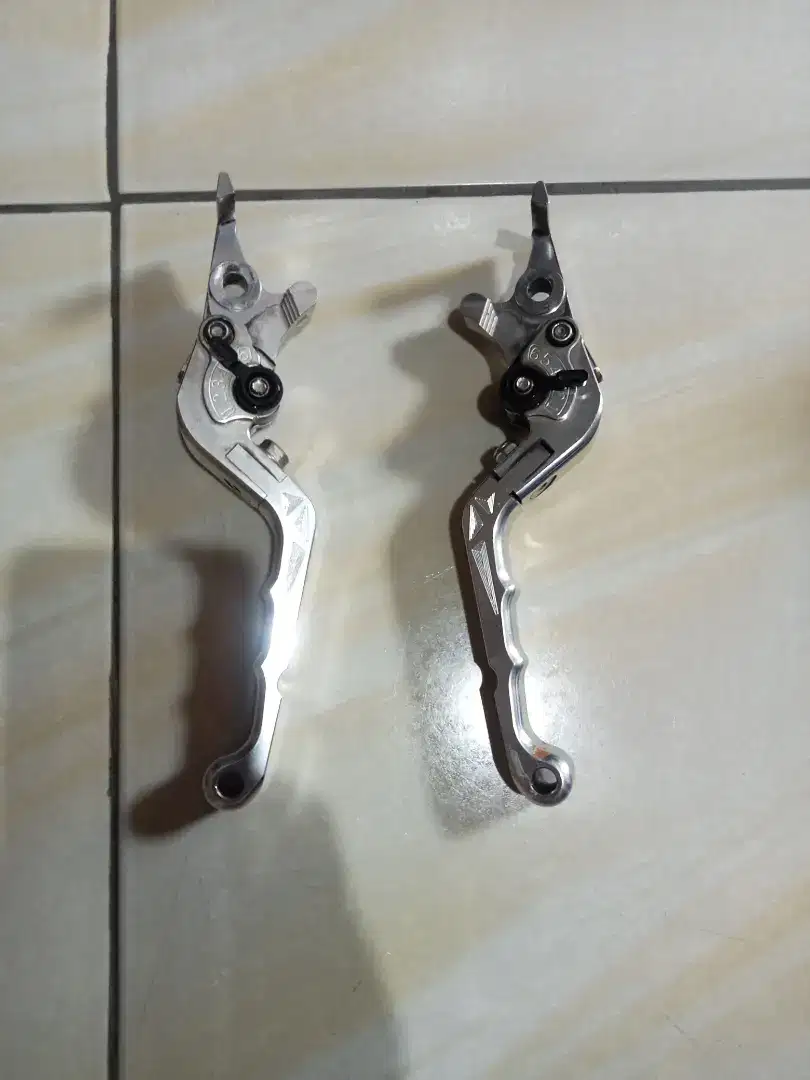 Handle Rem CNC chrome untuk motor yamaha nmax old 2015-2019