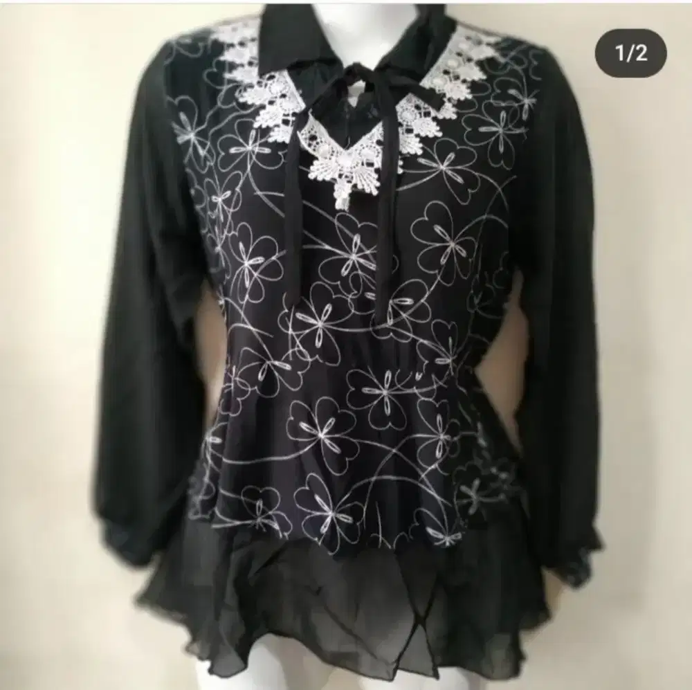 Celana panjang kain cewek