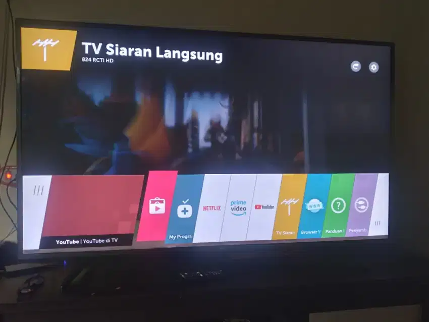 Android LG 55uh61,4k uhd,yutube,netflix apps,digital tv,unit ori istw