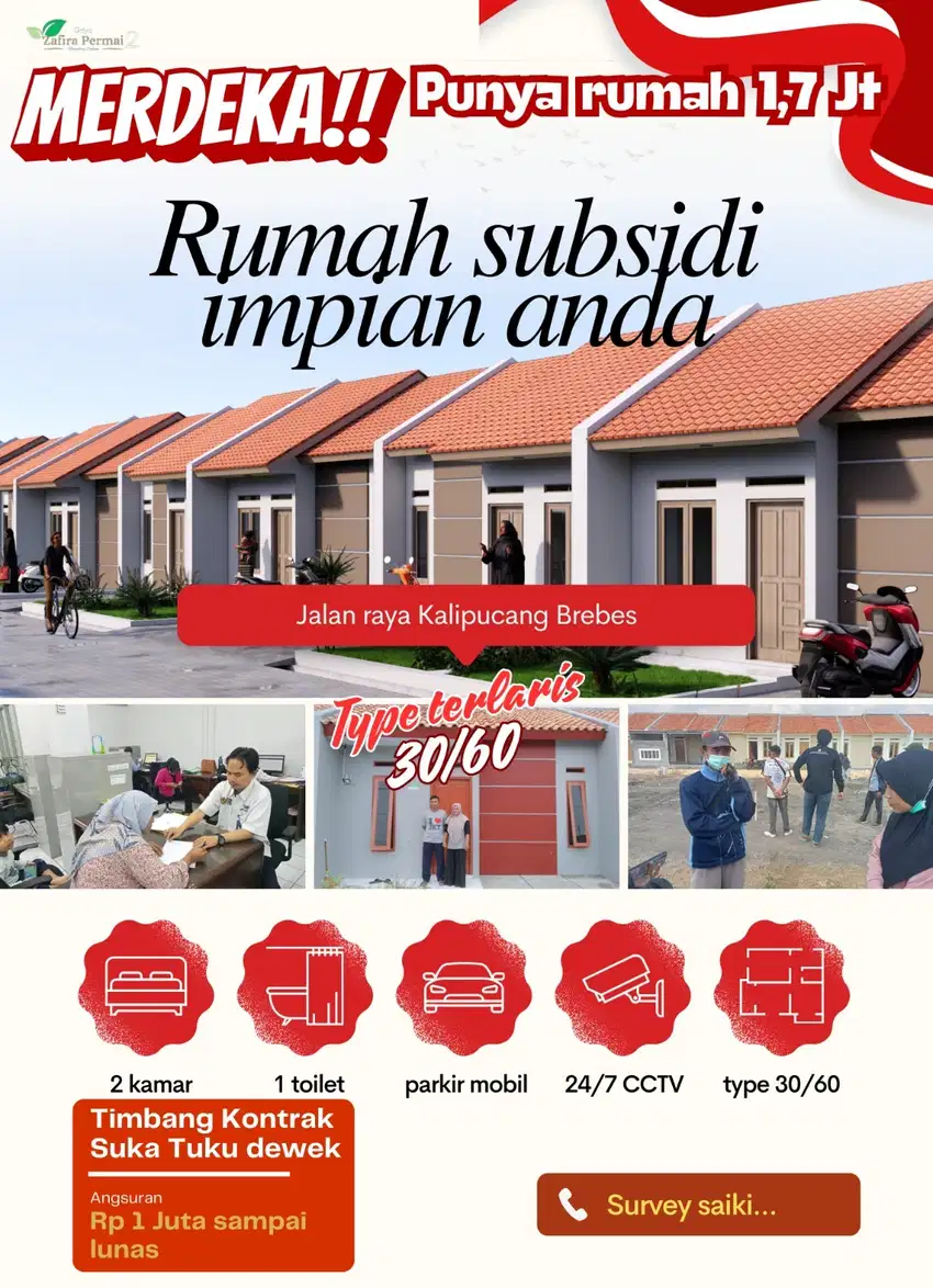 Rumah Subsidi Ditengah Kota Brebes