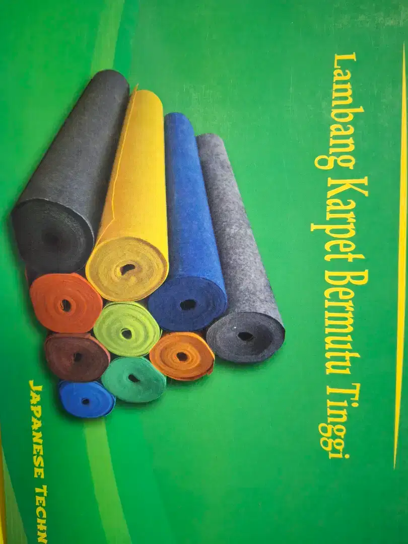 Karpet bludru sedia semua warna