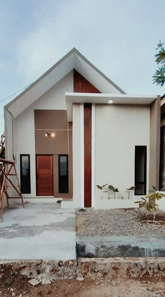 Dijual rumah 3 kamar scandinavian di Tengah Kota Samarinda