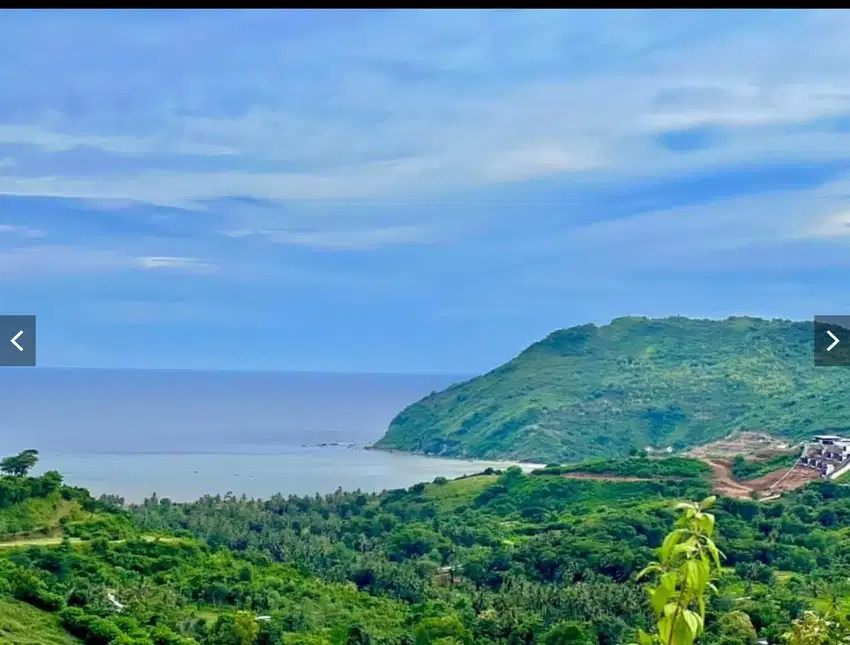 Tanah murah di central Kuta Mandalika Lombok full view