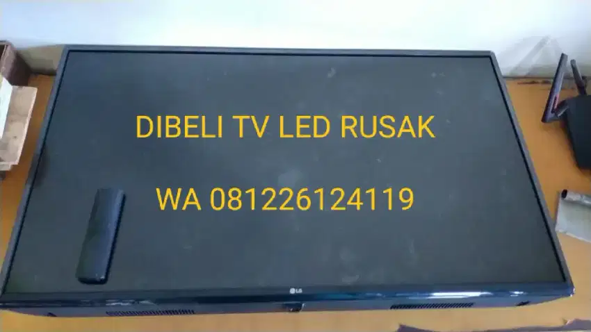 Dibeli Tv LED Rusak/dongkrok