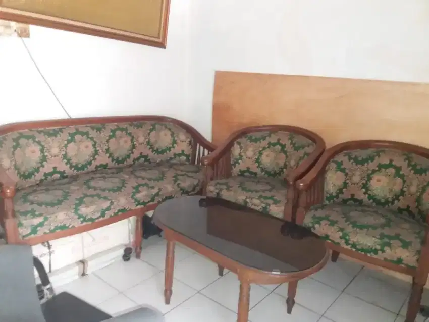 Kursi jati 1 set