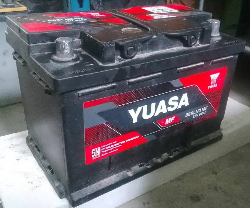 Yuasa 566LN3 MF 12V 66Ah Aki Baterai Innova Fortuner Chevy Trailblazer