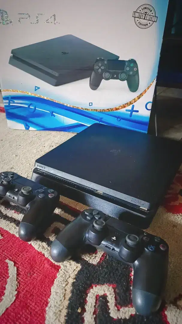 PS4 Slim Original Lengkap No Minus