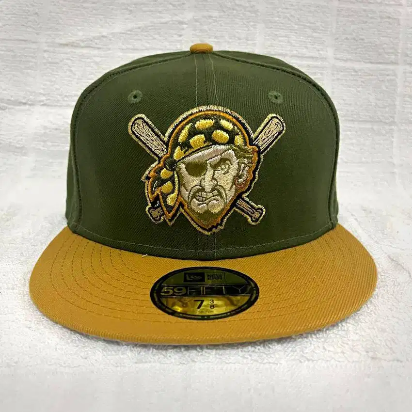 Topi New Era - Pittsburgh Pirates logo Head - 59Fifty