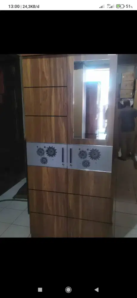 Lemari baju bhn prtikel  redy mnha siap ordrr dan lain lain