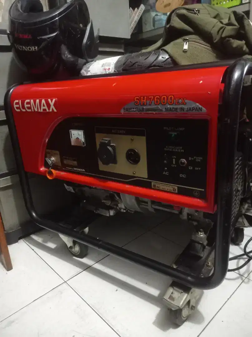 Jual genset Honda elemax SH7600EX