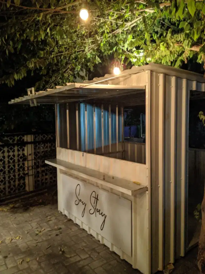 kontainer susu jualan usaha