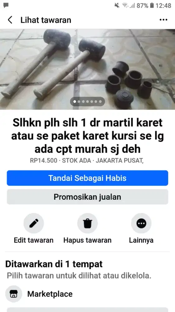 Slhkn plh slh 1 dr se paket karet kursi atau sblh nya mgkn ada yg prlu