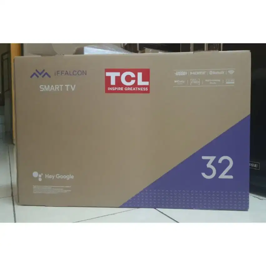 TV Android 32inch iFFALCON dari tcl - masih baru