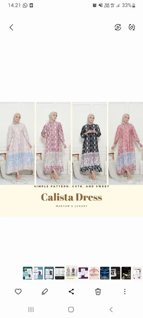 Cuci Gudang, Gamis 100rb an aja !!