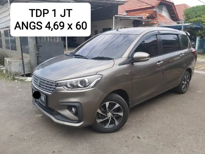 TDP Hanya 1 Juta Suzuki Ertiga GX AT 2019 Coklat