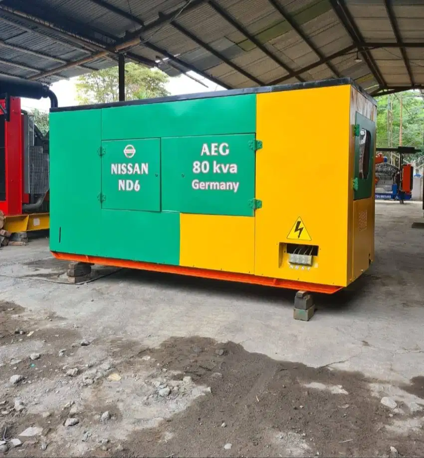 Genset Nissan 70, 80 kva