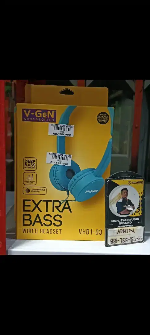 Headphone VGEN VHD1-03 | ATLANTIS DAHSYAT