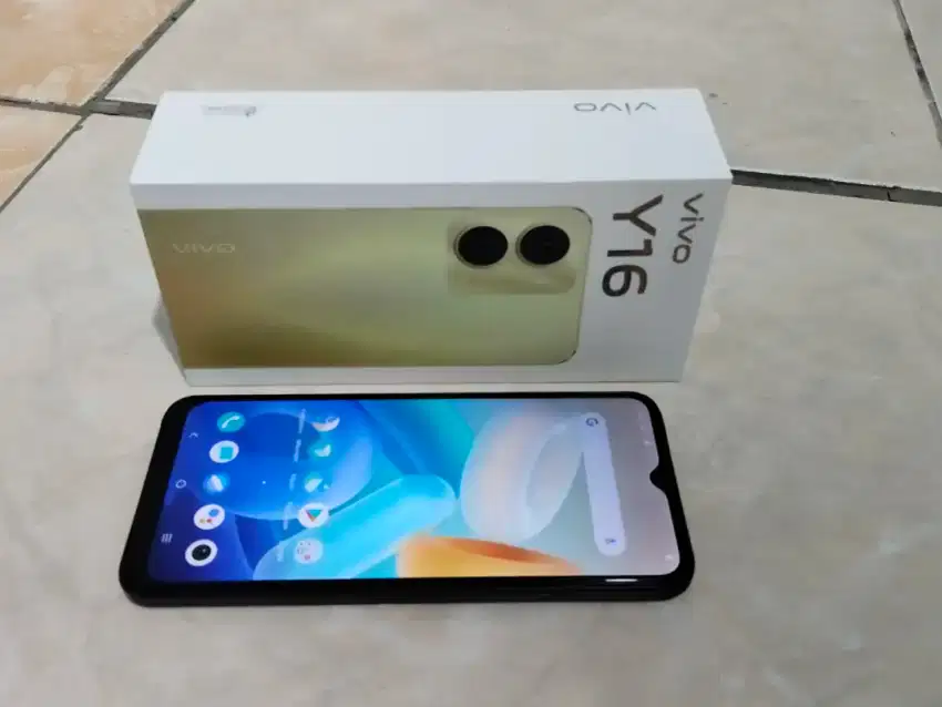 Vivo Y16 Ram 4 /64 gb no minus mulus lengkap