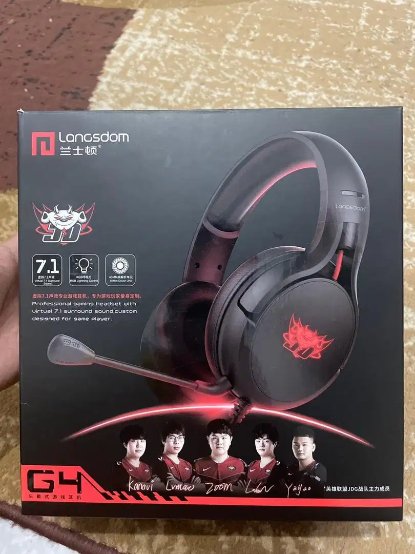 Headset Gaming Longsdom