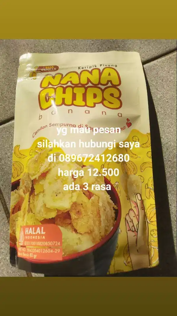 Banana chips lezat