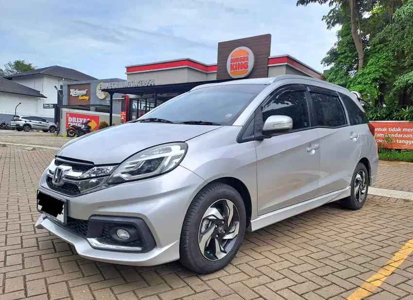 [ TERAWAT ] HONDA MOBILIO RS CVT AT MATIC 2014 SILVER