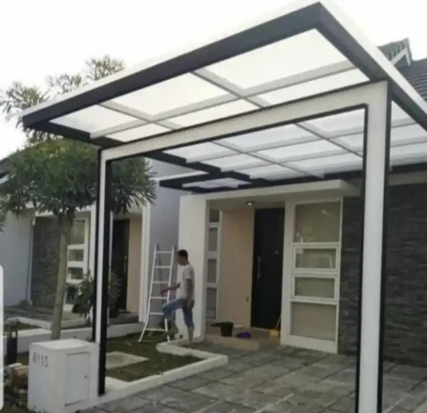 Jasa/pembuatan kanopi plapon pvc