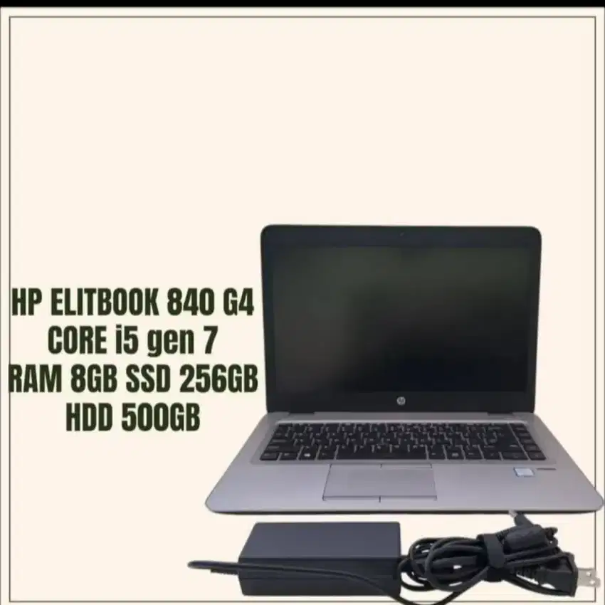 HP ELITBOOK 840 G4 TOUCHSCREEN CORE i5-7

RAM DDR4 8 SSD 256 HDD 500GB