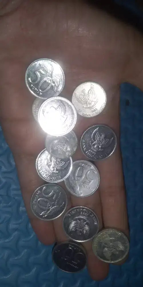 Koin 50 perak lama