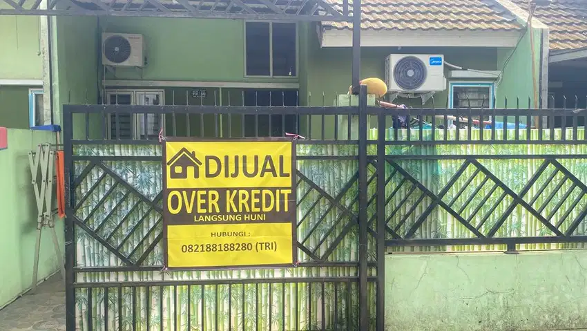 OVER KREDIT RUMAH CLUSTER BINONG BLOK KK