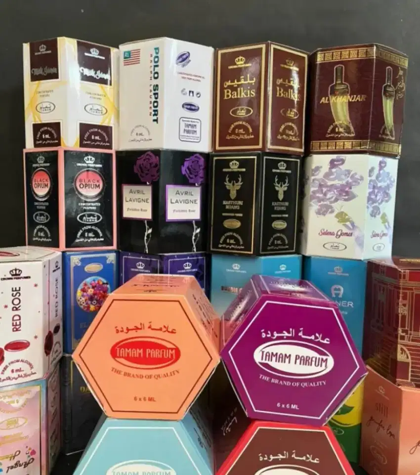 Aneka parfum Arab Grosir dan satuan