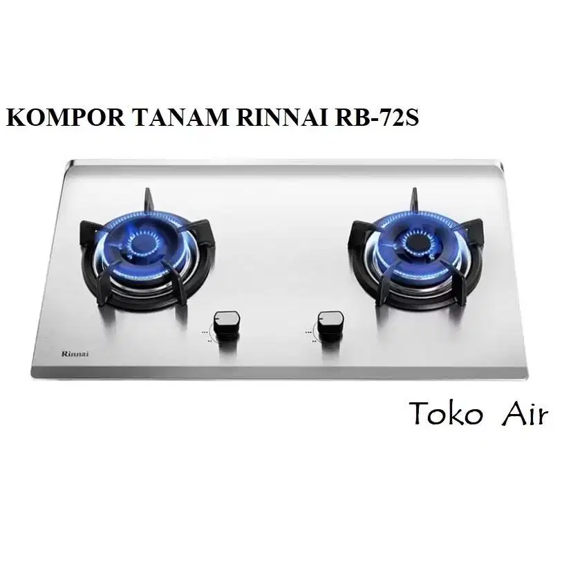 Kompor tanam stainless rinnai