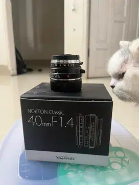 Voigtlander Nokton 40mm F1.4 SC VM Mount For Leica M