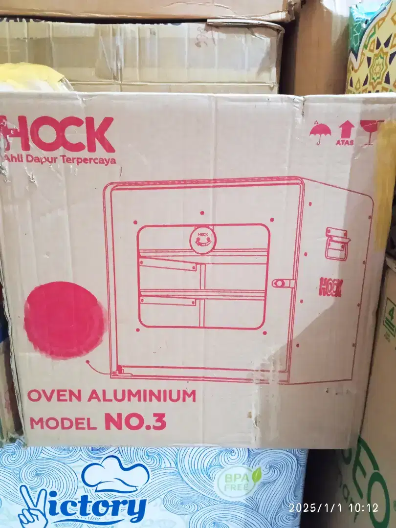 Di jual cepat oven tangkring merk HOCK kondisi baru harga nego tipis