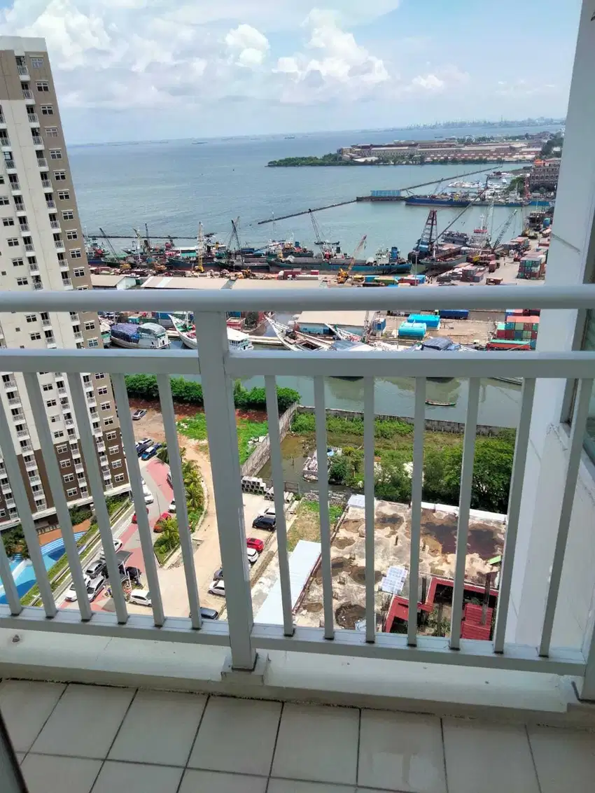 Jual Cepat Apartemen Pluit Sea View 3BR Pemandangan Laut, Penjaringan