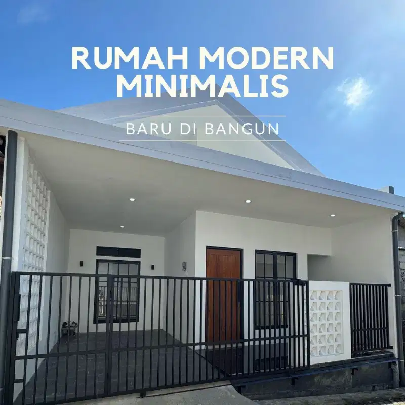 Rumah Baru Siap Huni di Karangrejo Banyumanik