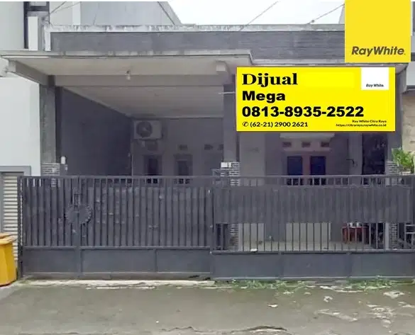 Dijual rumah 1 lantai siap huni di Graha gardenia ext Citra Raya