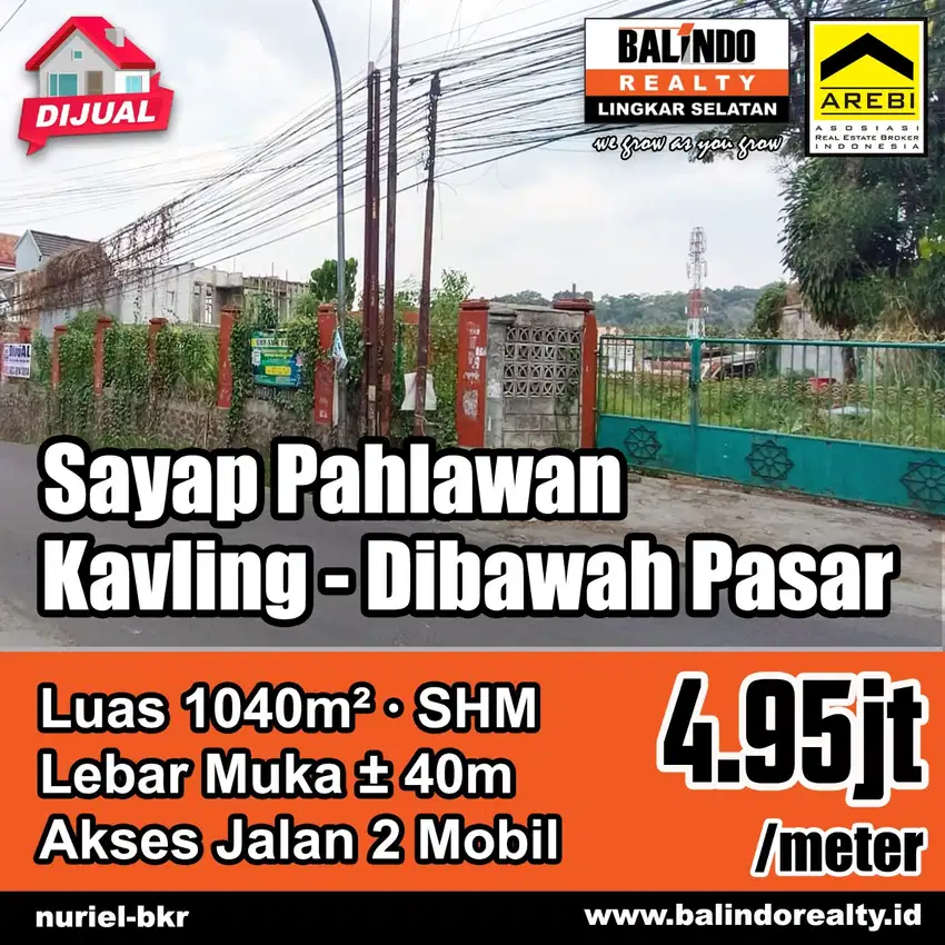 Sayap Pahlawan - Dago, Bandung Kota, Cck u/Ruko/ Rumah, Usaha,Termurah