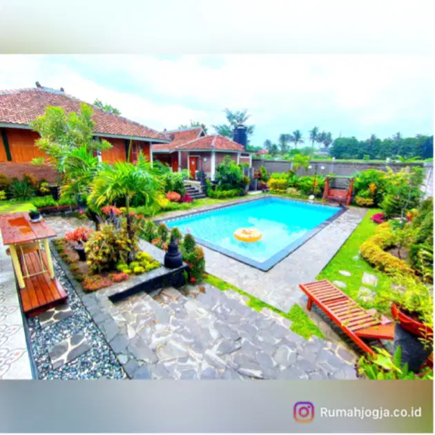 rumah villa bangunan baru jln kaliurang Km 15 full furnish strategis