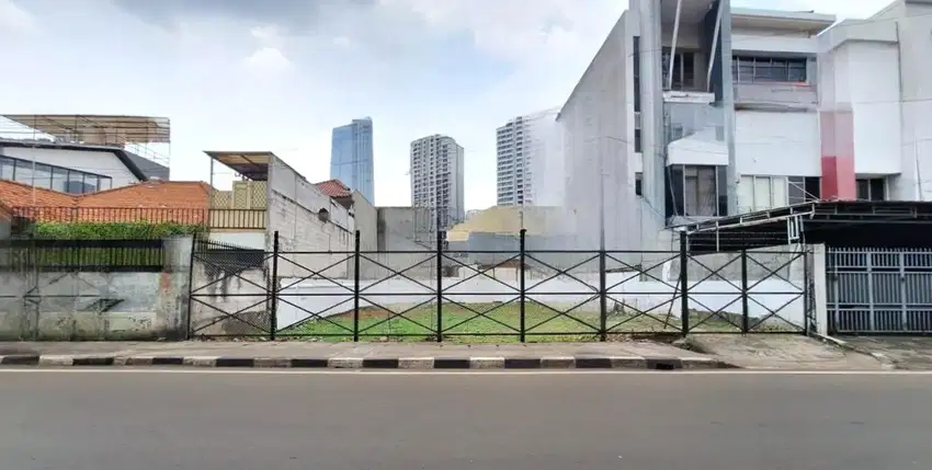 Kavling komersial luas 351m Setiabudi Jakarta Selatan