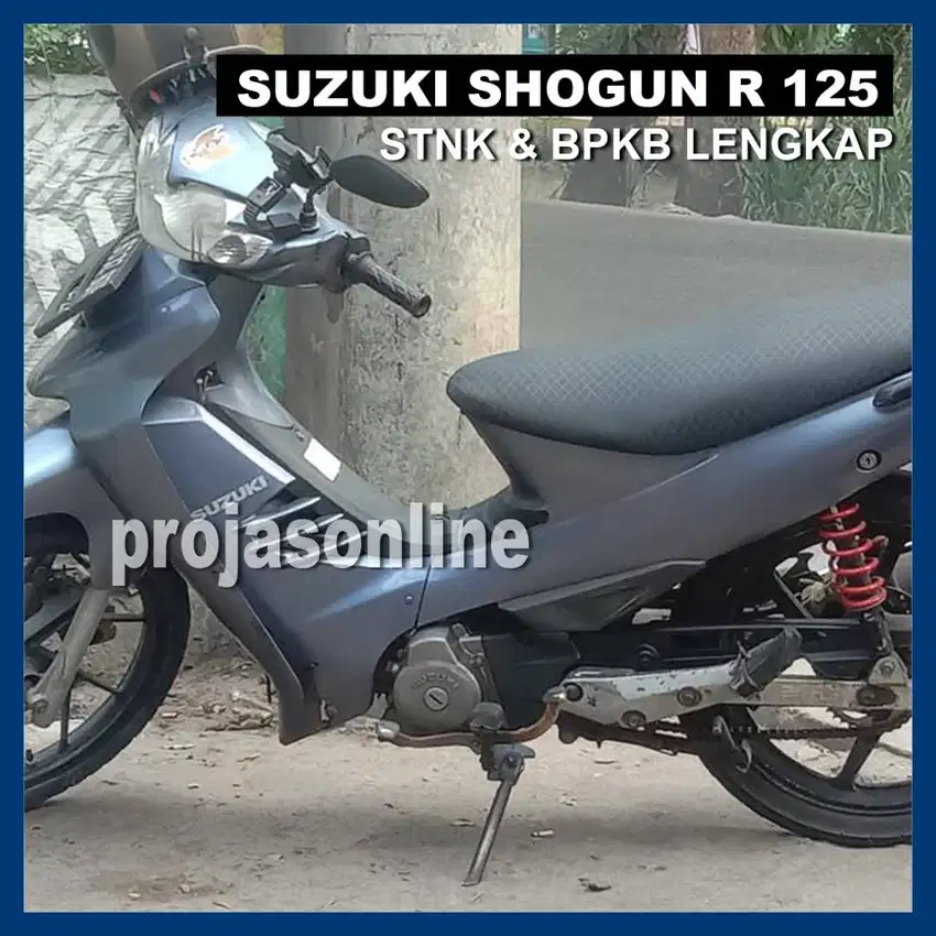 Suzuki Shogun R 125 Tahun 2007 STNK BPKB  Lengkap Area Pondok Aren