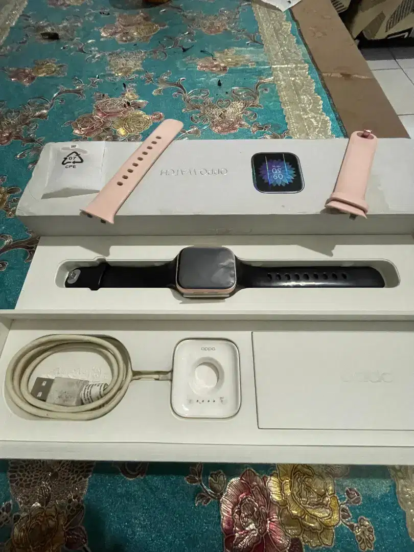 Oppo Watch Wear Os Smartwatch Google fullset Mulus Likenew