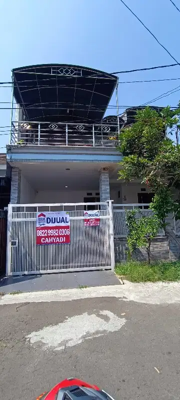 rumah 2 lantai kebun raya reaidence siap huni