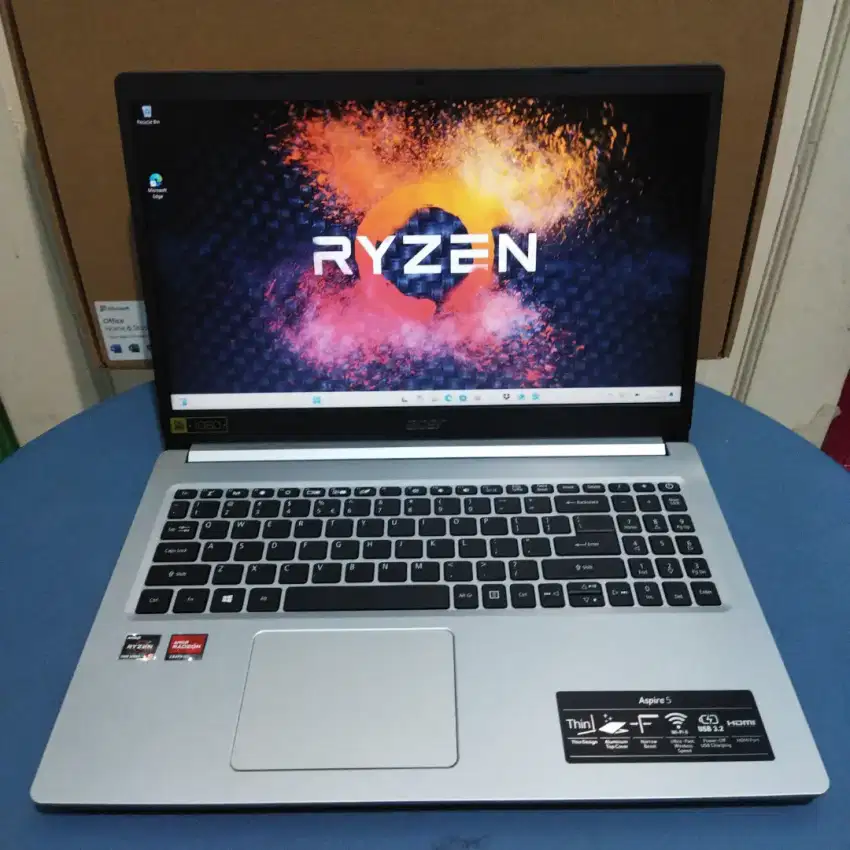 Acer Ryzen 5 5500 512GB/12GB Ram FHD IPS windows 11 fullset