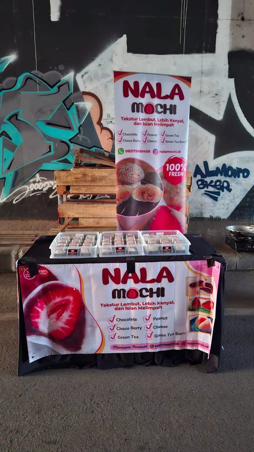 Lowongan Penjaga Stand Nala Mochi