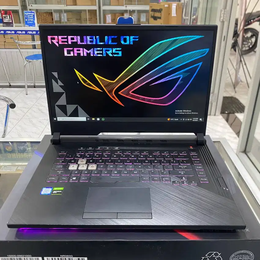 Asus ROG Strix G531GD Core i7-9750H 16GB 256GB GTX 1050 4GB Win11 (2nd