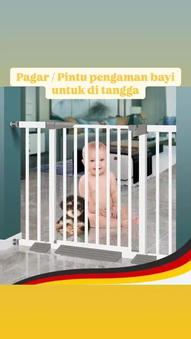 PAGAR PINTU PENGAMAN BAYI / BABY SAFETY GATE