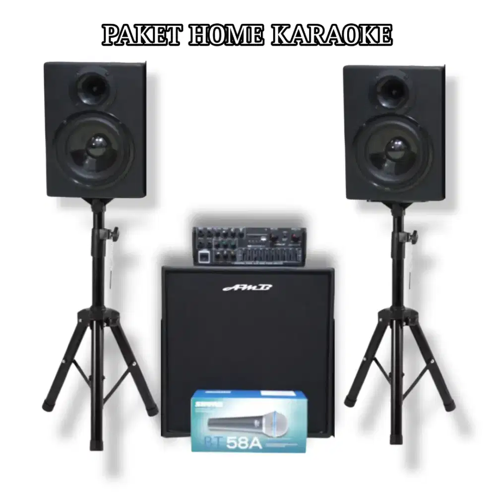 PAKET KARAOKE SIAP NYANYI BLUETOOTH BERGARANSI