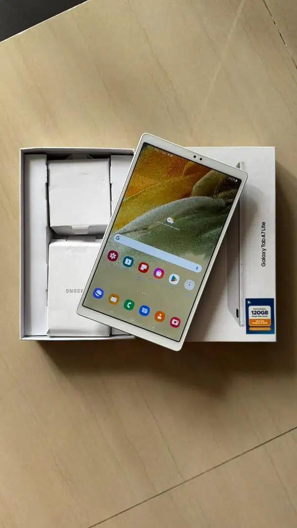 Samsung Galaxy Tab A7 Lite, sein