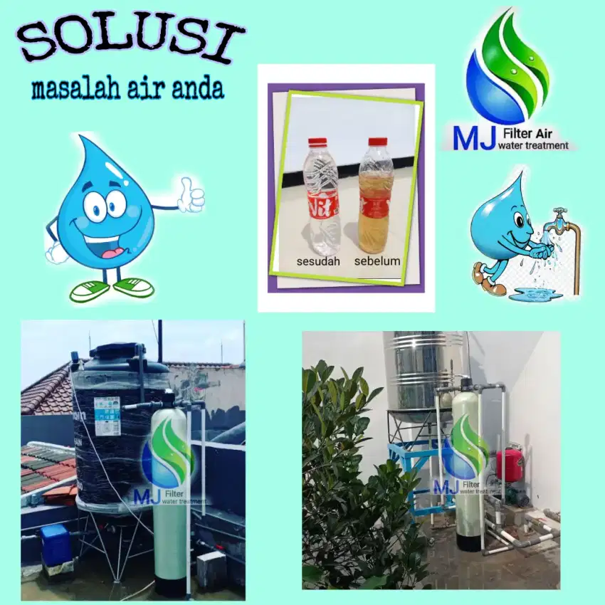 Filter air rumah modern minimalis